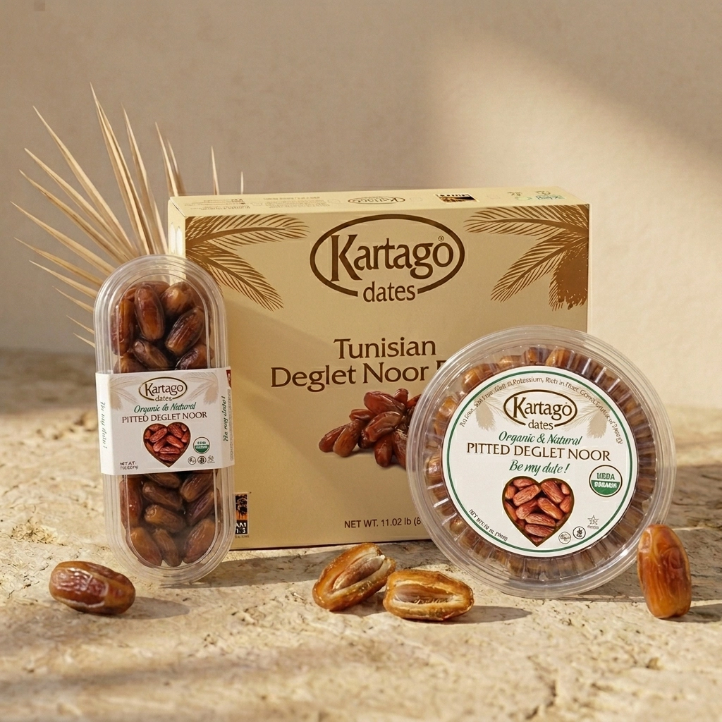 Deglet Noor dates wholesale bulk supplier - Kartago Dates
