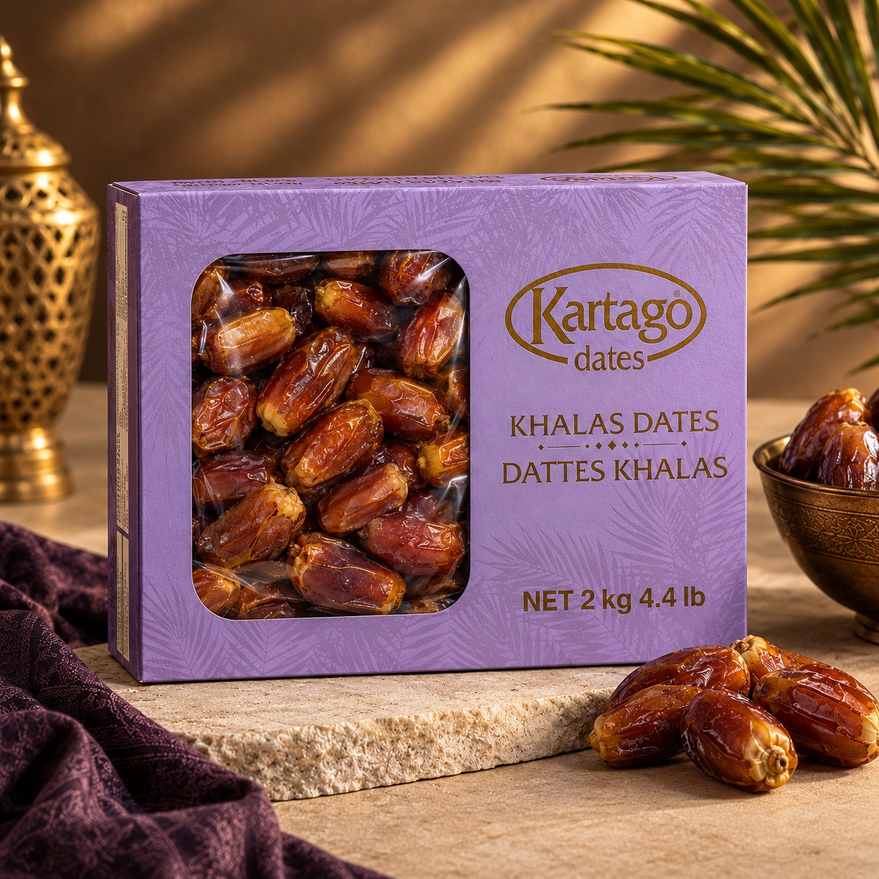 Khalas dates wholesale bulk supplier - Kartago Dates